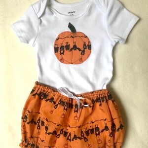 HALLOWEEN OUTFIT Onesie & Bloomers